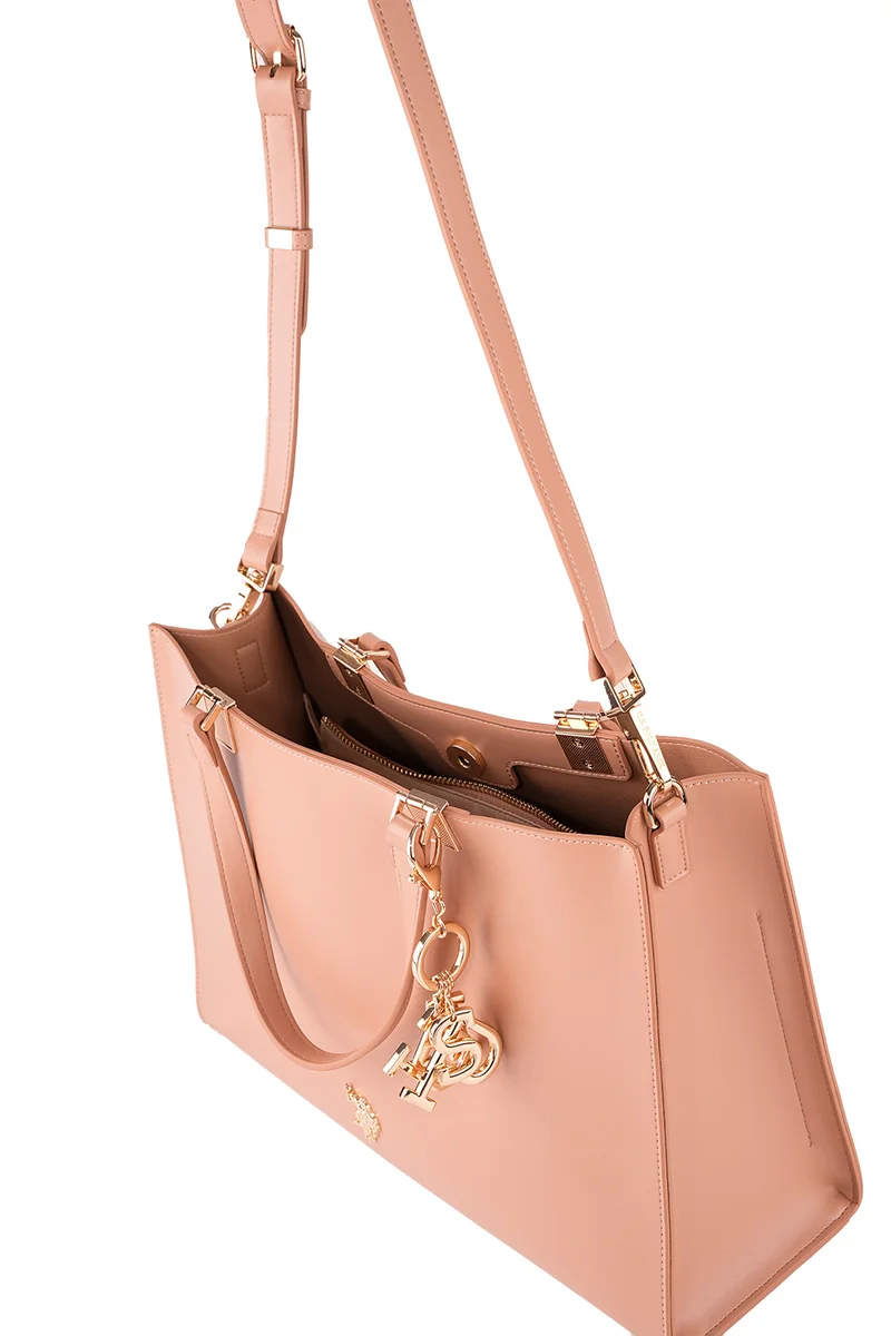 U.S. Polo Assn. NUDGE U.S. Polo Assn. Women's Shoulder Bag, Ladies Large Capacity Shoulder Bag Handbag Tote Bags Clutch Bag, Women's Leather Hobo Bag, Women's Tote Bag, Women's Shoulder Bag, Women's Hand Bag, Women's Travel Bag, for Office Sling Bag Side Bag and Girls College Students  | Best Price UAE